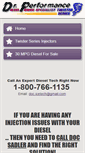 Mobile Screenshot of dieselinjectionrx.com